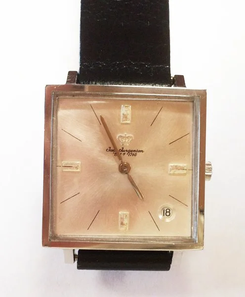 Jules Jurgensen Square Dial Palette Contemporary Art and Craft